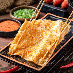 炭烤豆皮-串武门烧烤